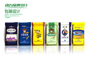 大米粮油食品包装设计