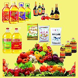 粮油蔬菜素材图片